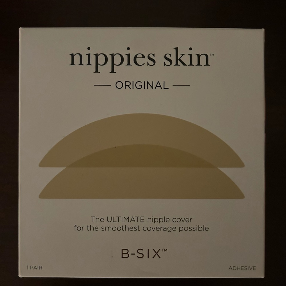 B-Six Nippies Skin Original Adhesive Covers - color Light, size L-XL